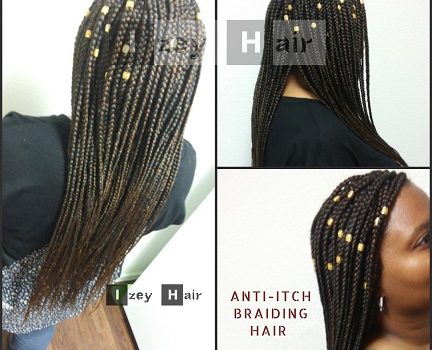 Long Individual Box Braids with Anti-Itch Braiding Hair - Photo of Itch Free Braids by Izey Hair