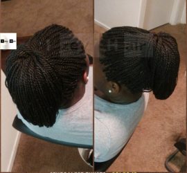 Senegalese Braiding Twists - Color 1B - Simple, Convenient and Professional