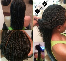 Senegalese Twists - Colors 1B and 30