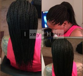 Senegalese Twists - Colors 4 and 1B - Izey Hair