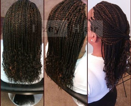 Senegalese twists - Color 1B and 30