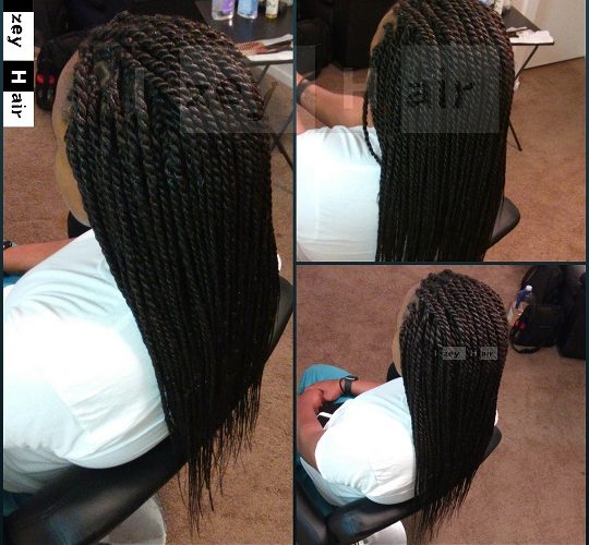 Senegalese Twist - Colors 6 and 4 - Izey Hair - Las Vegas, NV