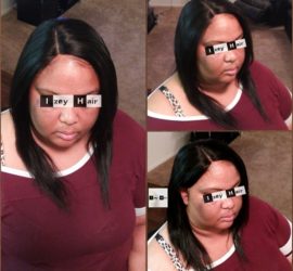 Sew-in Weave with Straightened Brazilian Body Wave and Lace Closure - IzeyHair - Las Vegas, NV