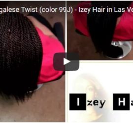 Small Senegalese Twists - Dark Auburn - Las Vegas