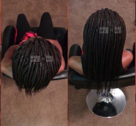 Individual Box Braids - Colors 99J and 4 - Izey Hair - Las Vegas, NV