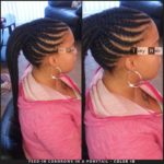 Feed-in Cornrows In A Ponytail - Color 1B