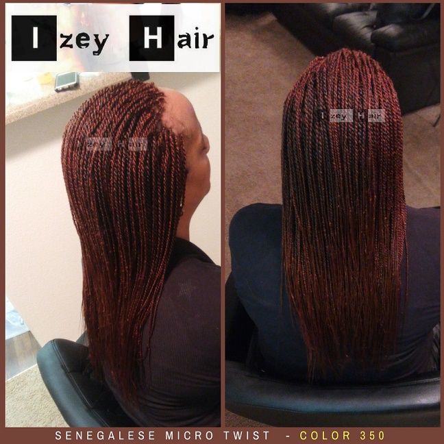 Senegalese Micro Twist - Color 350 - Izey Hair - Las Vegas, NV