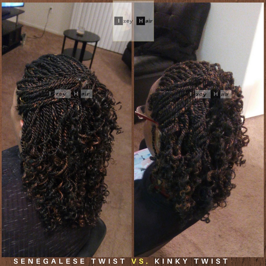 Kinky Twist vs Senegalese Twist