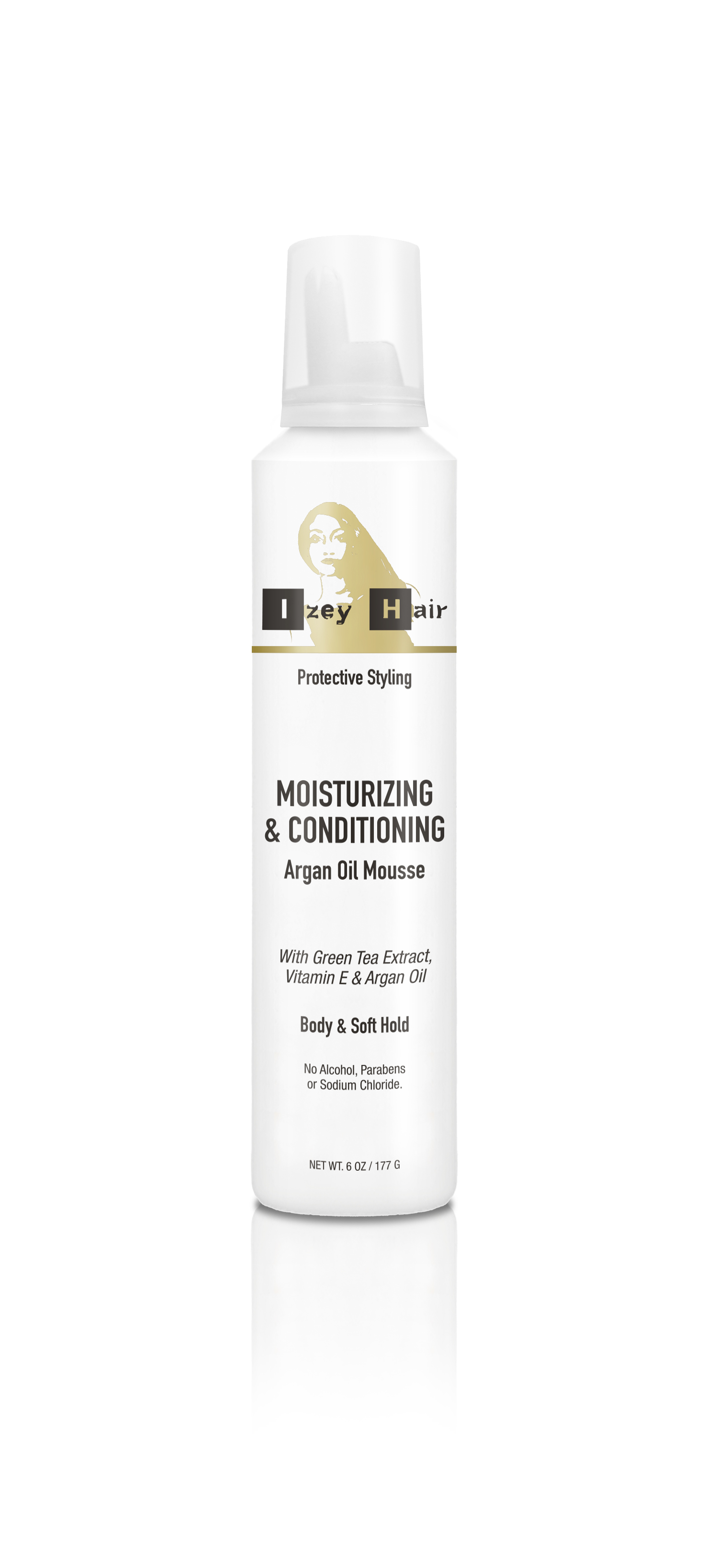 Izey Hair Moisturizing and Conditioning Argan Oil Mousse