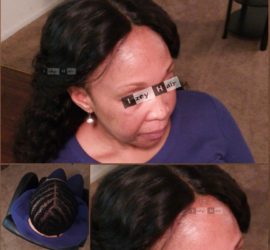 Sew-in Weave with Lace Closure - No Glue - Brazilian Deep Wave