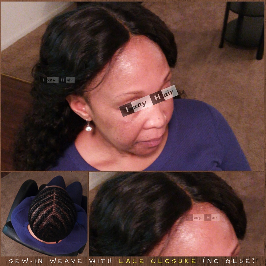 How To : Sew in/Lace Closure 