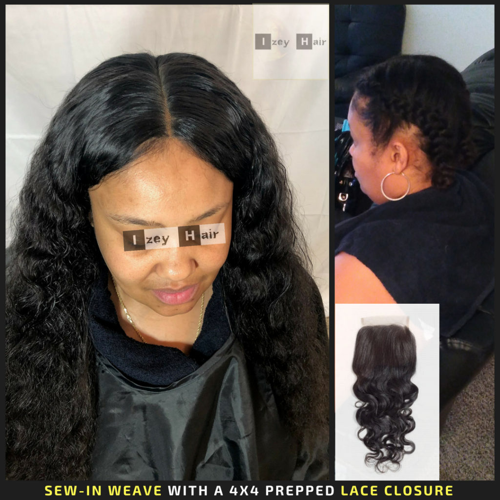 How to blend a Lace Closure
