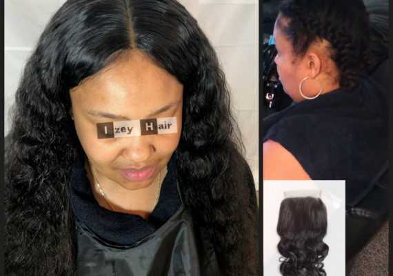 How to blend a Lace Closure