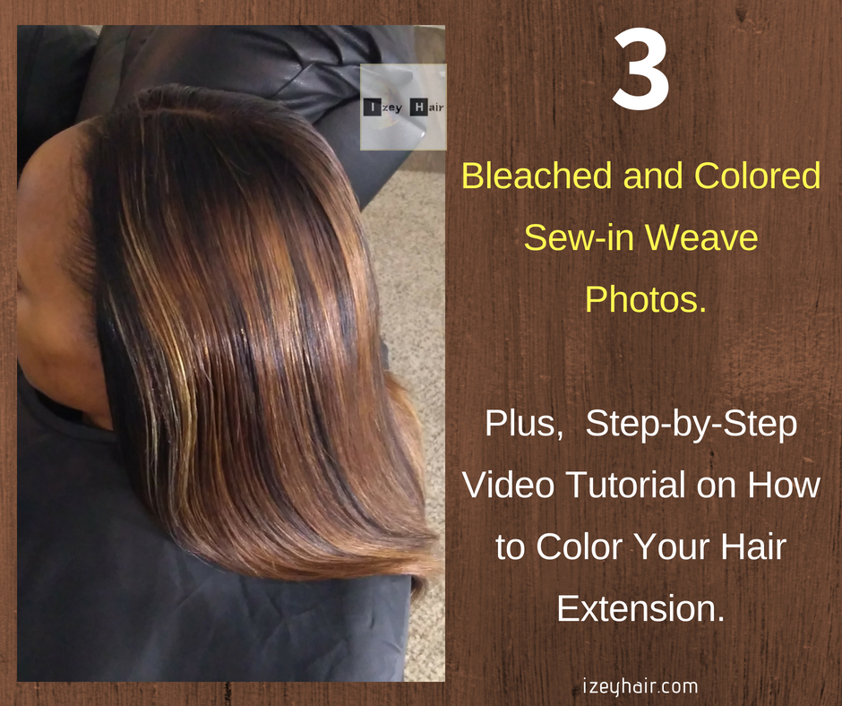 Hair weave cheap color 4/27