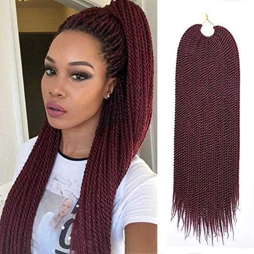 27 Chic Senegalese Twist Hairstyles to Copy  Senegalese twist hairstyles, Twist  braid hairstyles, Rope twist braids