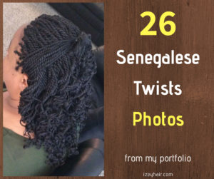 Senegalese Twists Photos by Izey Hair in Las Vegas Nevada.