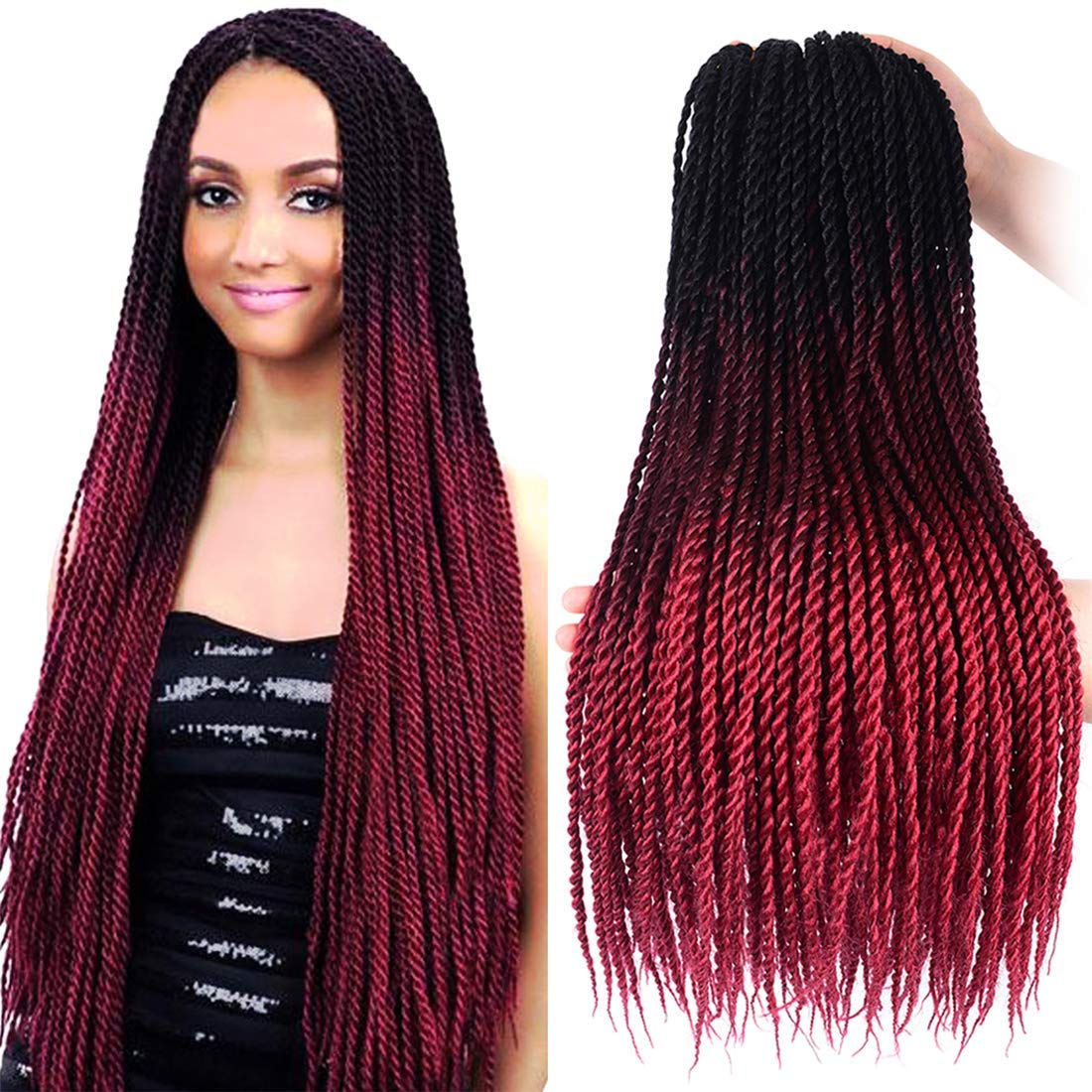 12 Ombre Style Crochet Braids with Great Reviews. Plus How to Install ...