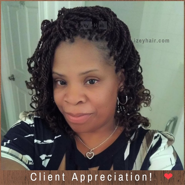Client Appreciation! ❤ Senegalese Twists. Tasha - Izey Hair - Las Vegas, NV