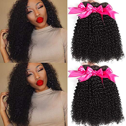 Grade 10A Brazilian Curly Hair Bundles