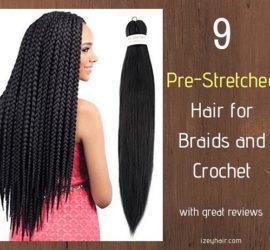 9 Pre-Stretched Prepped Hair for Braids and Crochet - Izey Hair in Las Vegas Nevada.
