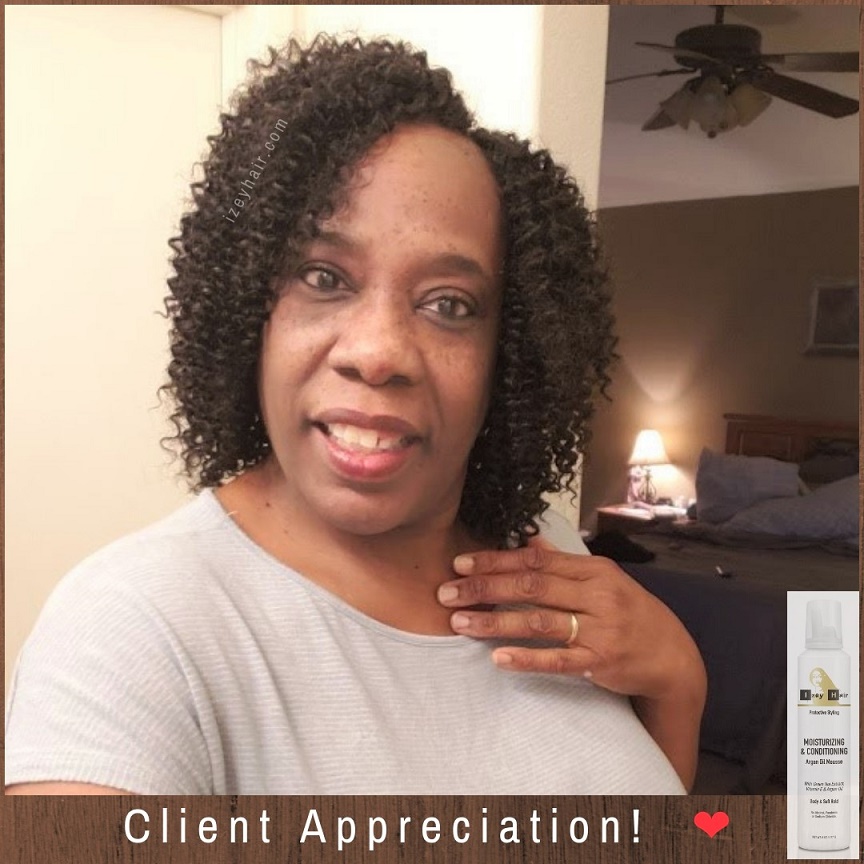 Client Appreciation! ❤ Crochet Braids. Teresa - Izey Hair - Las Vegas, NV