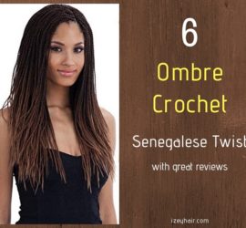 Ombre Crochet Senegalese Twist on Amazon