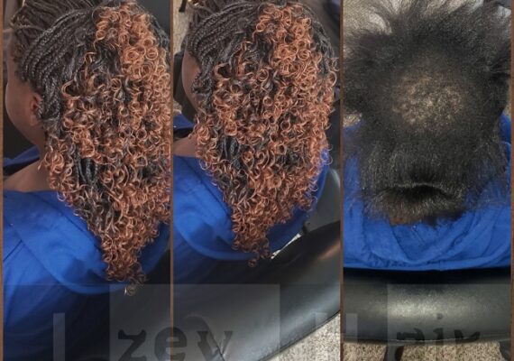 Braids to Conceal Hair Breakage and Chemical Damage - Las Vegas, NV