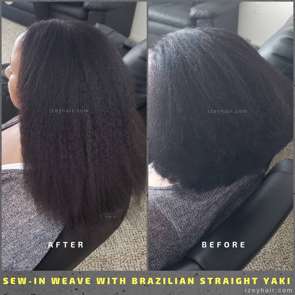 Unprocessed Straight Yaki Human Braiding Hair For Micro And Mini