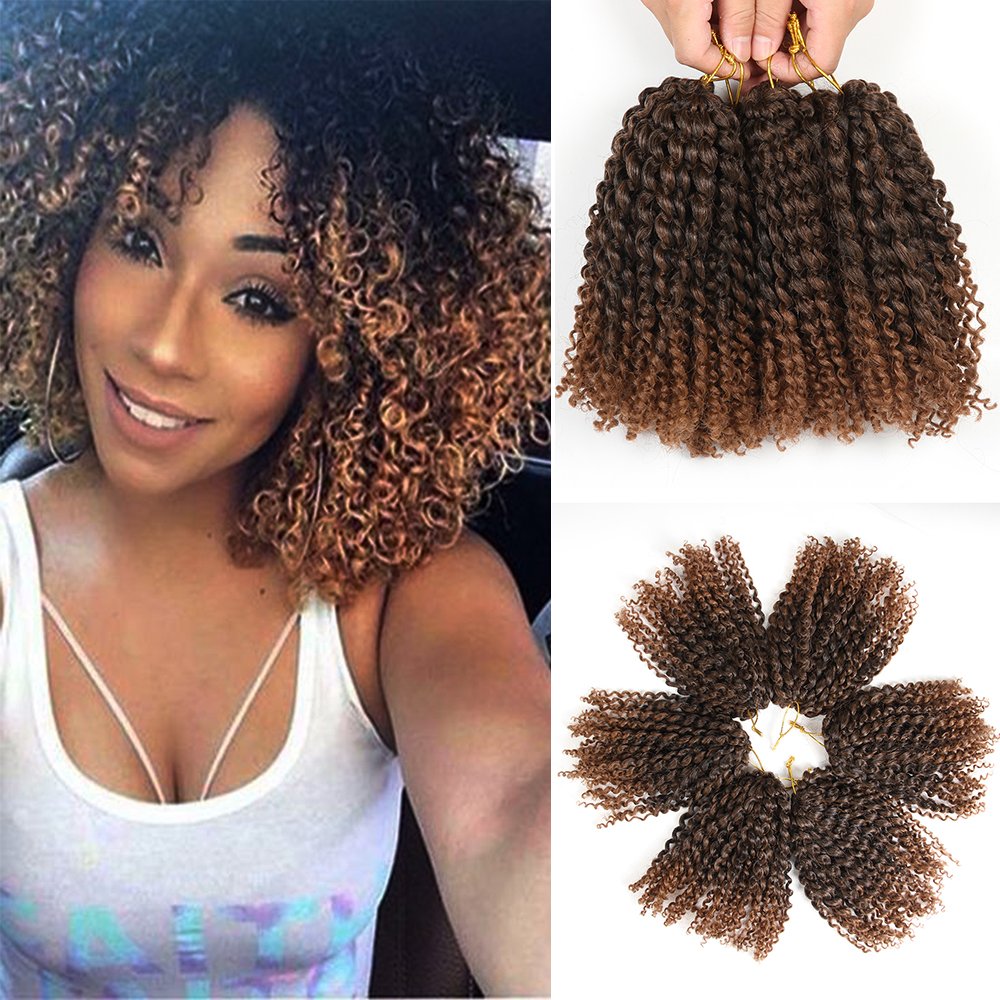 Ombre Crochet curls Blond 1B and 30