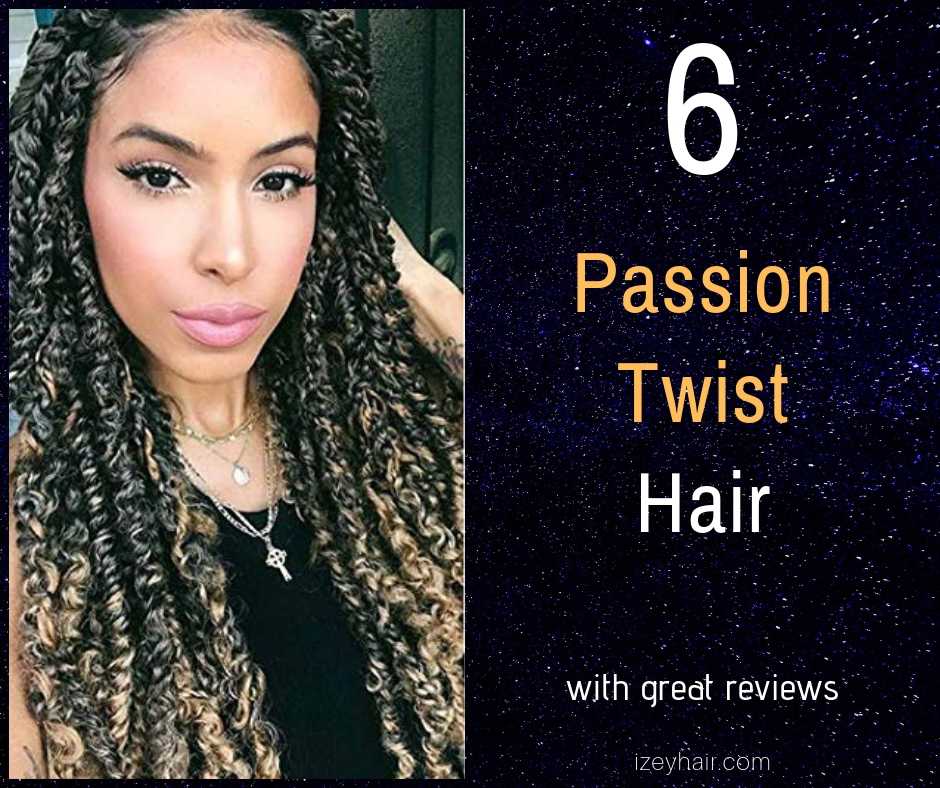 6 Passion Twist Crochet/Braiding Hair With Good Reviews. Plus 3 Ways To Install (Video Tutorial).