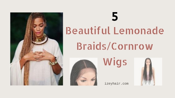 Lemonade Braids Cornrow Wigs