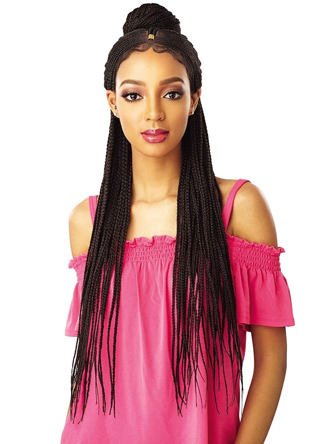 Lemonade Style Fulani Braids - Wig