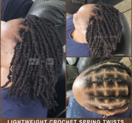Lightweight Crochet Spring Twist