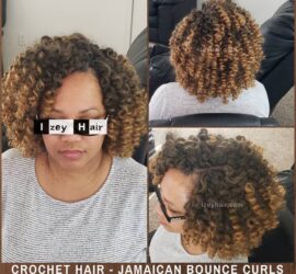 Jamaican Bounce Curls (Ombre Black and Blond 27)