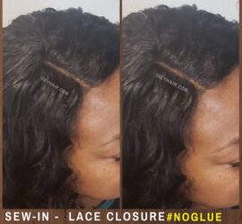 Sew-in Weave with Lace Closure - No Glue