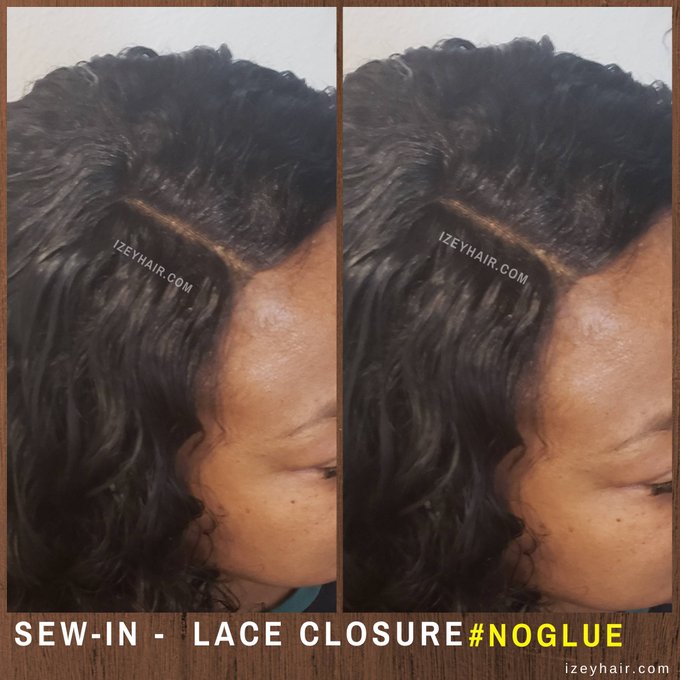 Sew-in Weave with Lace Closure - No Glue