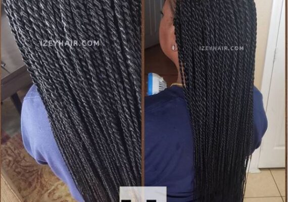 Long Straight Senegalese Twists