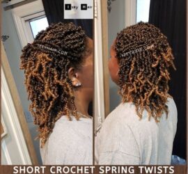 Ombre Spring Twist Crochet (1B 27)