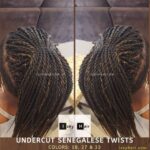 Undercut Braids - Senegalese Twists