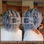 Crochet Braids - Gray/Salt and Pepper Curls