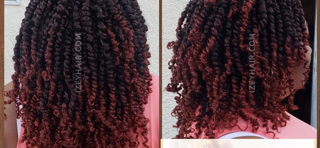 Crochet Braids - Ombre Spring Twists by Izey Hair