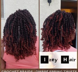 Crochet Braids - Ombre Spring Twists by Izey Hair