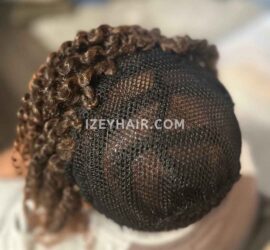 Crochet Braids for Alopecia (With Net & Lace Closure)