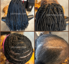 Crochet Braids with Jumbo Senegalese Twists