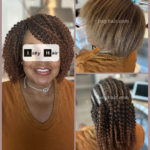 Crochet Braids - Gorgeous Ombré Crochet Curls]
