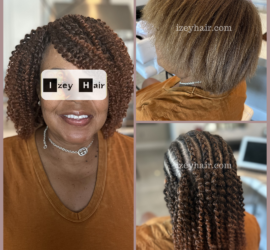 Crochet Braids - Gorgeous Ombré Crochet Curls]