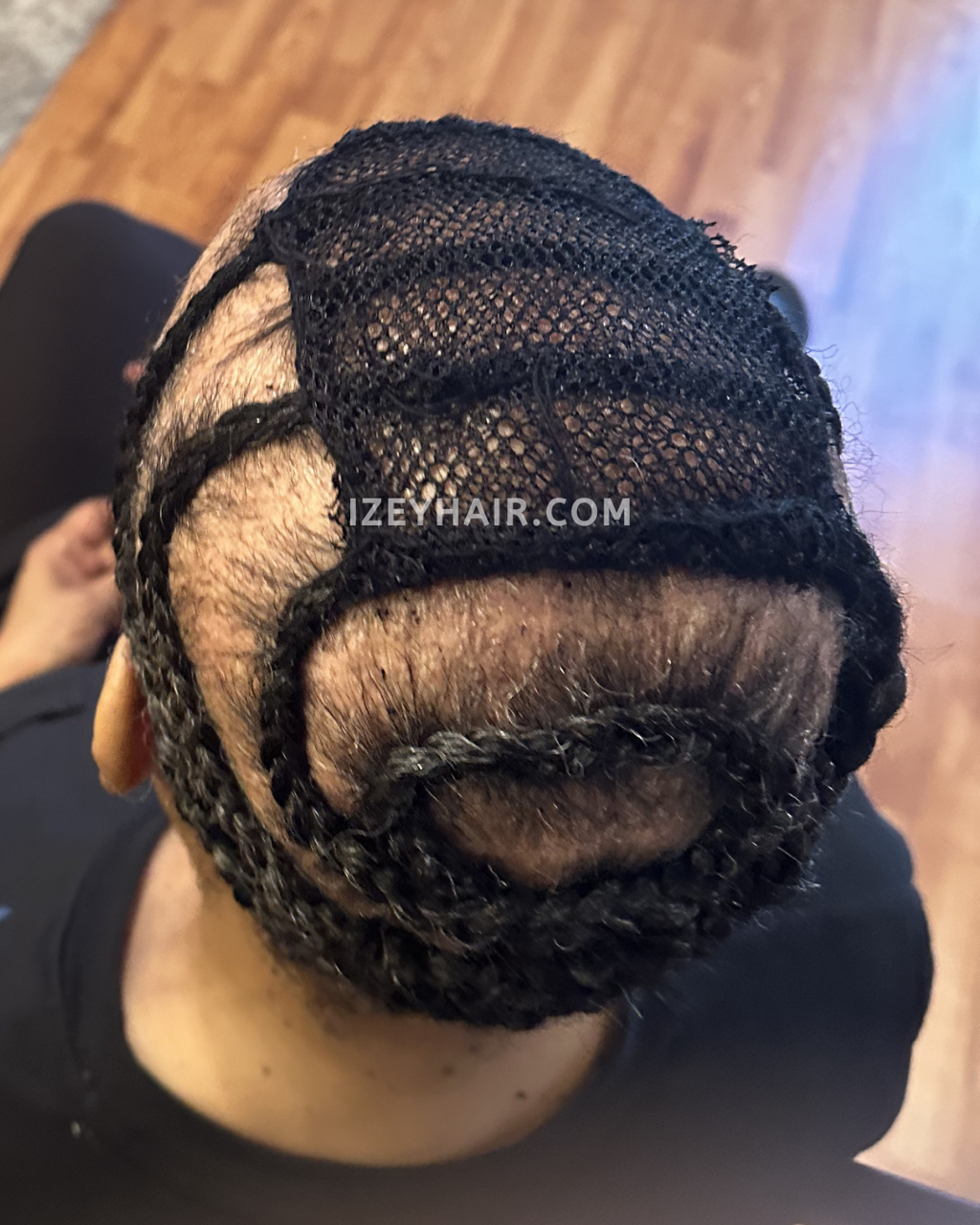 Human Hair Crochet Braids to conceal Alopecia